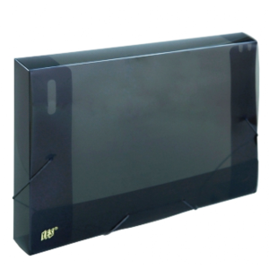 PASTA PLÁSTICA OFÍCIO COM ELÁSTICO REF.CX040S FUMÊ YES