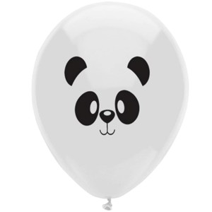 BEXIGA Nº11 PANDA BRANCO/PRETO C/25 UNIDADES ART-LATEX