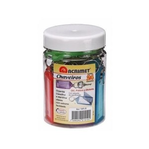 CHAVEIRO PLÁSTICO C/24 REF.141 ACRIMET