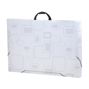 PASTA MALETA A3 SMILES CRISTAL COM ELÁSTICO 2151 DELLO