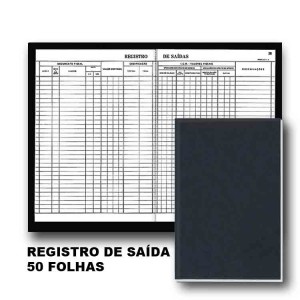 LIVRO MOD.2-A REGISTRO DE SAÍDA 50FLS SÃO DOMINGOS
