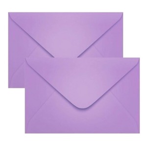 ENVELOPE CARTA 114x162 80G AMSTERDAN LILAS C/20 UNIDADES SCRITY/FORONI