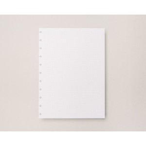 REFIL GRANDE PONTILHADO PARA CADERNO INTELIGENTE 120G 30FLS