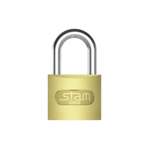 CADEADO 45MM LATONADO ZAMAC E-COAT STAM