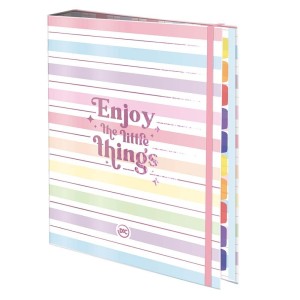 FICHÁRIO COLEGIAL COM ELÁSTICO ENJOY REF.3728 DAC