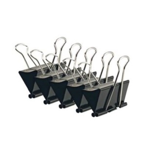 BINDER CLIPS 19MM CAIXA COM 12 UNIDADES BRW