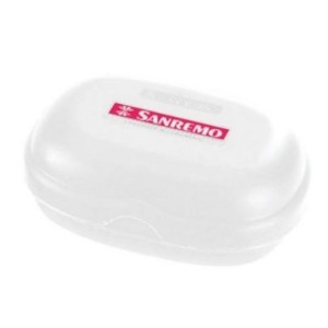 SABONETEIRA DE PLÁSTICO TRANSPARENTE SAN REMO