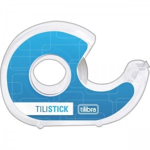 FITA ADESIVA TRANSPARENTE 18MM X 7,6M COM APARELHO TILIBRA