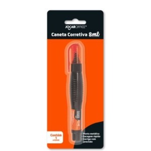 CANETA CORRETIVA 8ML BLISTER JOCAR