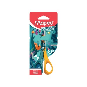 TESOURA 12CM VIVO JUNGLE FEVER MAPED