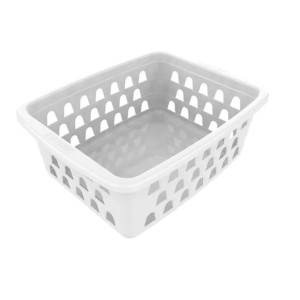 CESTO MULTIUSO PEQUENO 11,5x15x6CM BRANCO UNINJET