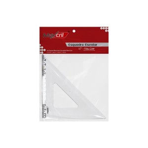 ESQUADRO 45º 21CM MAXCRIL