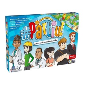 JOGO DE TABULEIRO #PARTIU REF.0984 PAIS & FILHOS