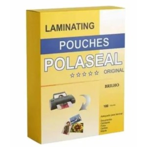 POLASEAL RG 0,05 79x108 C/100 UNIDADES PARA PLASTIFICAÇÃO