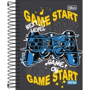 AGENDA 11,7x16,4CM PEPPER MASCULINA 2026 TILIBRA