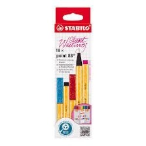 CANETA HIDROGRÁFICA POINT 88 18 CORES  8818/5 STABILO