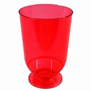 TAÇA PLASTICA PIT 050 VERMELHA 10 UNIDADES PLASTILANIA